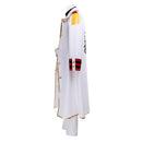One Piece Anime Monkey D. Garp White Suit Party Carnival Halloween Cosplay Costume