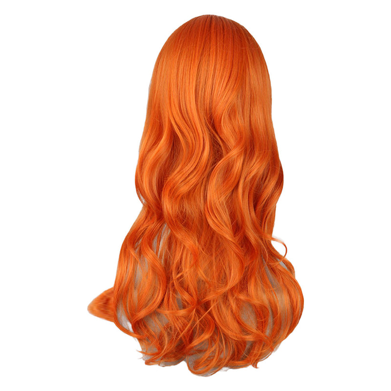 One Piece Anime Nami Cosplay Wig Heat Resistant Synthetic Hair Carnival Halloween Party Props