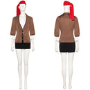 One Piece Anime Nami Women Brown Medieval Sexy Suit Party Carnival Halloween Cosplay Costume