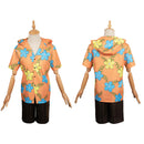 One Piece Anime Sanji Yellow Outfit Party Carnival Halloween Cosplay Costume