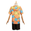 One Piece Anime Sanji Yellow Outfit Party Carnival Halloween Cosplay Costume