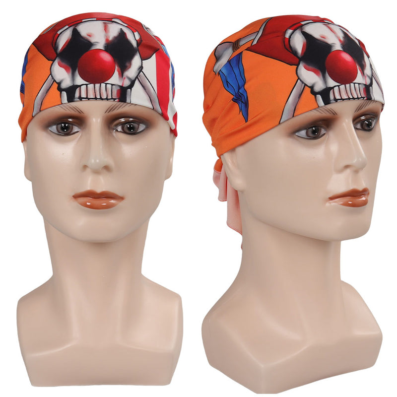 One Piece Buggy Original Design Kerchief Headband Halloween Carnival Accessories