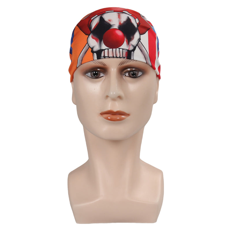 One Piece Buggy Original Design Kerchief Headband Halloween Carnival Accessories