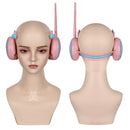 One Piece Egghead Arc Anime Nami Cosplay Pink Earmuffs Earphone Prop Halloween Carnival Costume Accessories