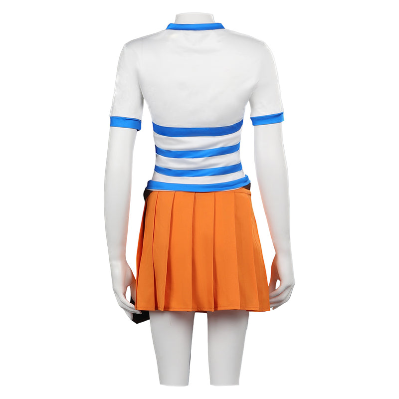 US$ 52.99 - One Piece Film Red Nami Cosplay Costume 