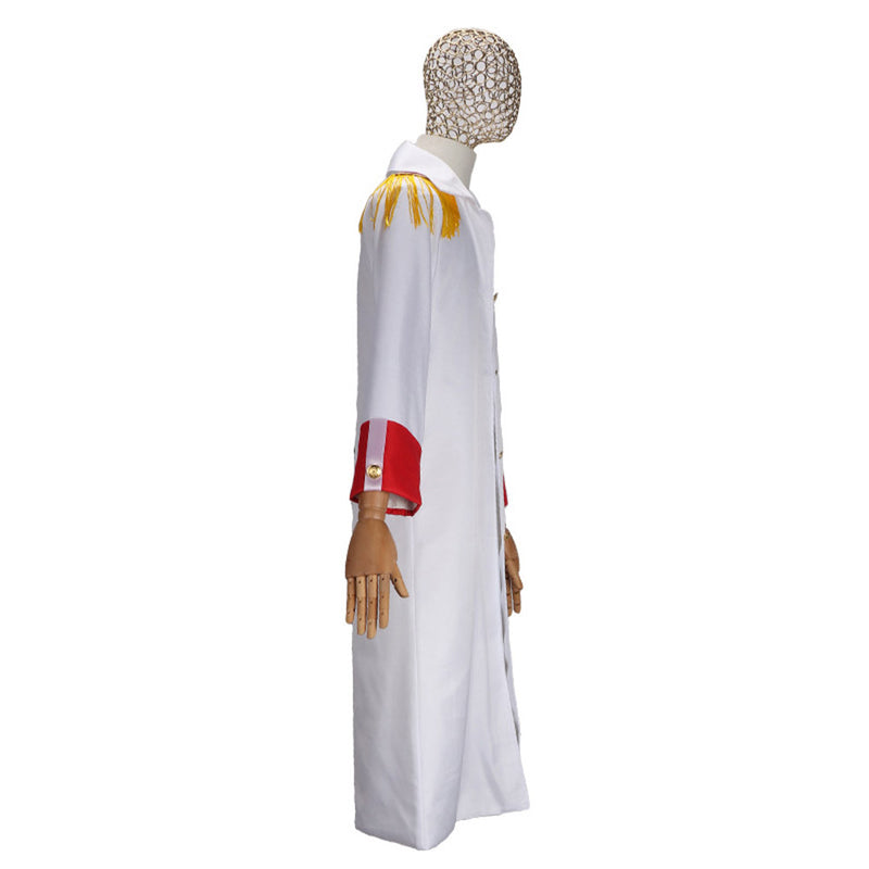 One Piece Monkey D Garp Cosplay Costume Vice Admiral Outfits Cos