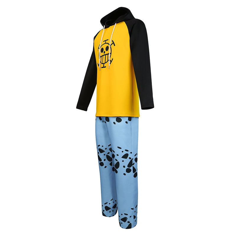 One Piece Trafalgar D. Water Law Outfits Halloween Carnival Party Cosplay Costume