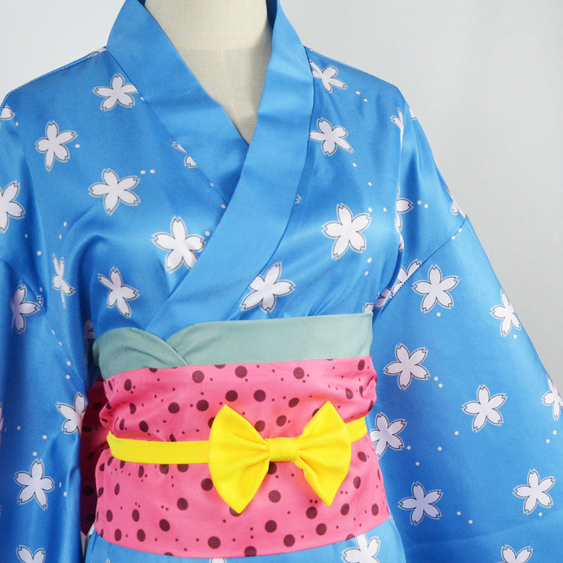 One Piece TV Nami Bathrobe Kimono Halloween Party Carnival Cosplay Costume