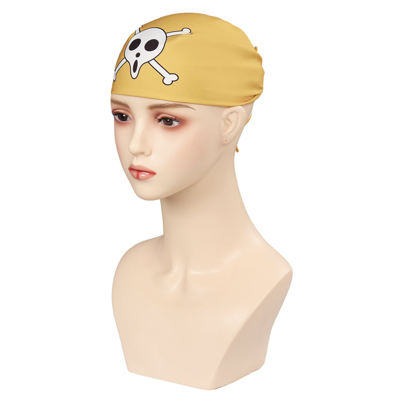 One Piece Usopp Kids Children Yellow Scarf Party Carnival Halloween Cosplay Accessories