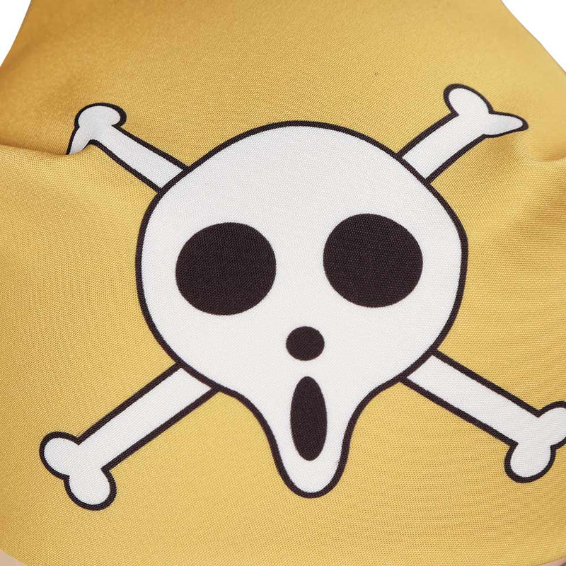 One Piece Usopp Kids Children Yellow Scarf Party Carnival Halloween Cosplay Accessories