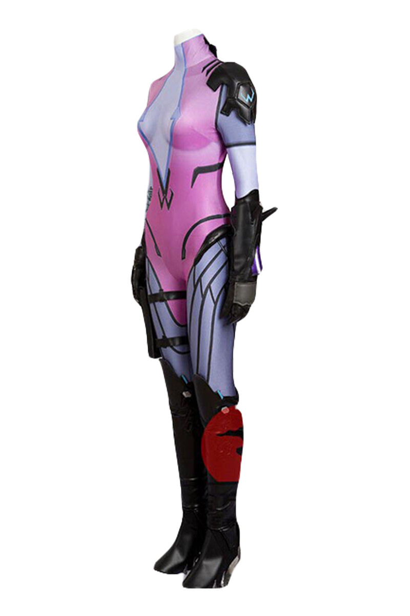 Overwatch OW Widowmaker Jumpsuit Whole Set Cosplay Costume