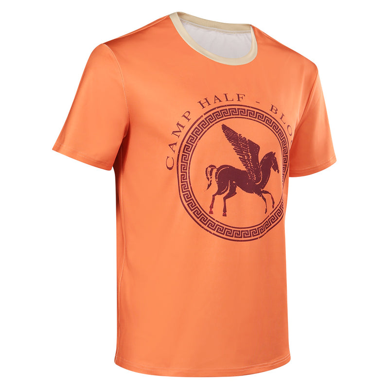 Percy Jackson and the Olympians 2023 TV Percy Jackson Printed T-shirt Kids Children Halloween Carnival Cosplay Costume