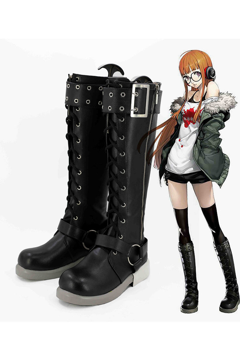 Persona 5 Futaba Sakura Boots Cosplay Shoes