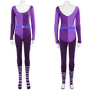 Physical Season 3 Daily Collocation Sheila Purple Sportswear Party Carnival Halloween Cosplay Costume