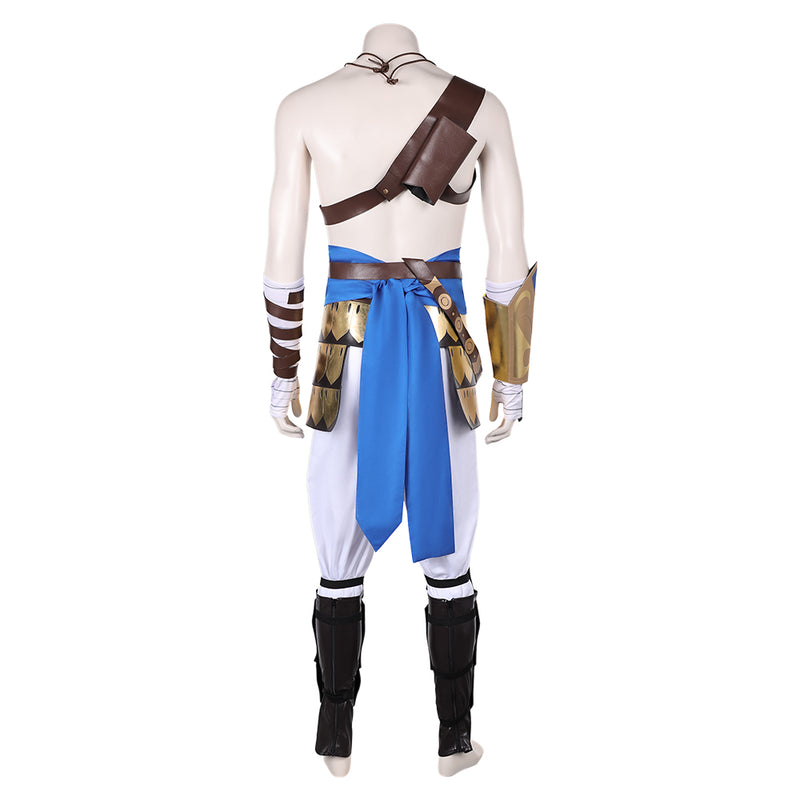 Prince of Persia: The Lost Crown Game Sargon Brown Outfit Party Carnival Halloween Cosplay Costume