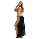 Princess Leia Black Dress Party Carnival Halloween Cosplay Costume