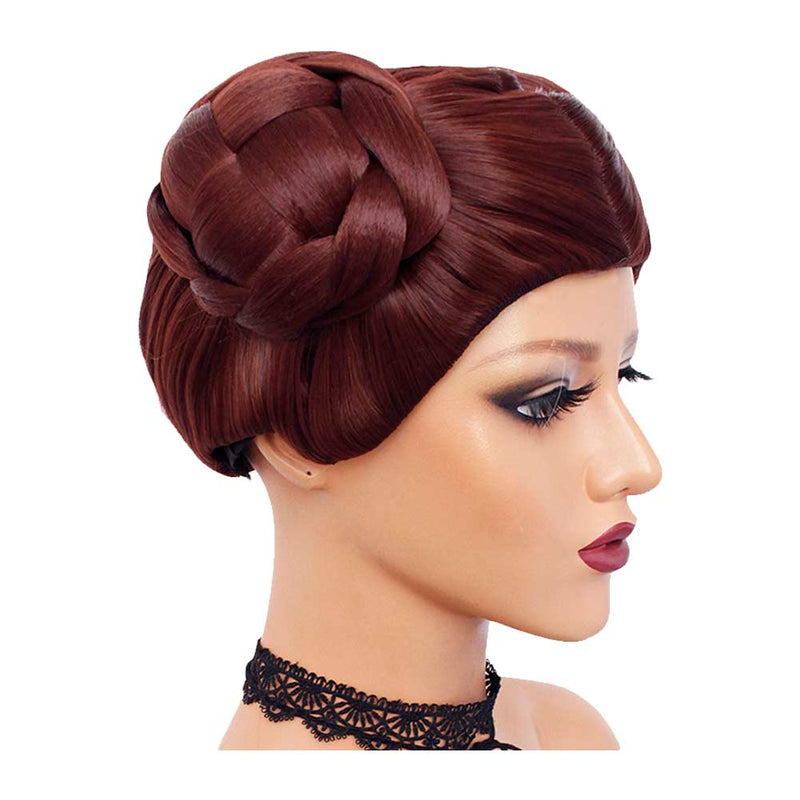 Princess Leia Kids Chidren Cosplay Wig Heat Resistant Synthetic Hair Carnival Halloween Party Props