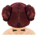 Princess Leia Kids Chidren Cosplay Wig Heat Resistant Synthetic Hair Carnival Halloween Party Props