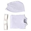 Princess Leia Women White Dress Party Carnival Halloween Cosplay Costume