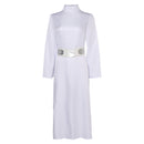 Princess Leia Women White Dress Party Carnival Halloween Cosplay Costume