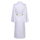 Princess Leia Women White Dress Party Carnival Halloween Cosplay Costume
