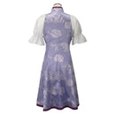 Puella Magi Madoka Magica Anime Homura Akemi Women Purple Dress Cosplay Costume