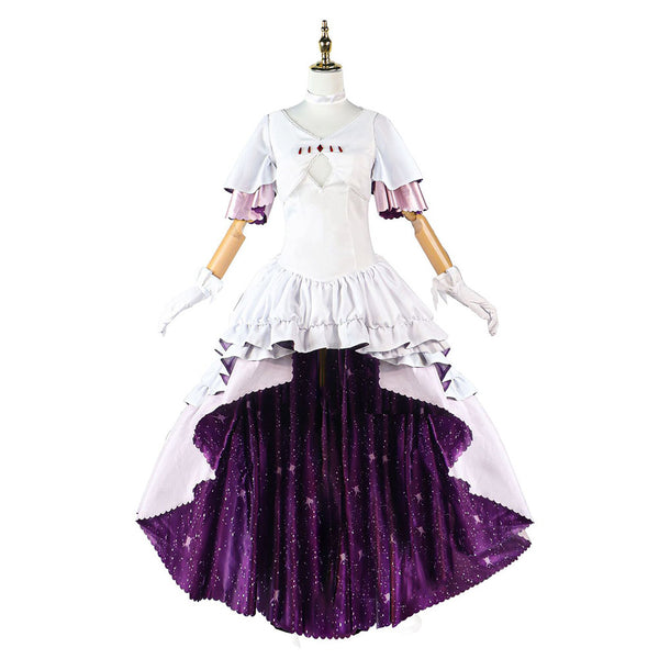 Puella Magi Madoka Magica Anime Madoka Kaname White Dress Party Carnival Halloween Cosplay Costume
