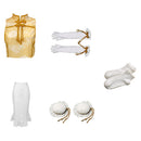 Puella Magi Madoka Magica Anime Mami Tomoe Women Yellow Dress Cosplay Costume