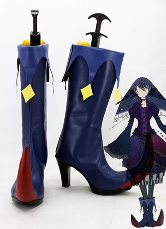 Puella Magi Madoka Magica Walpurgis Night Boots Cosplay Shoes main image 1