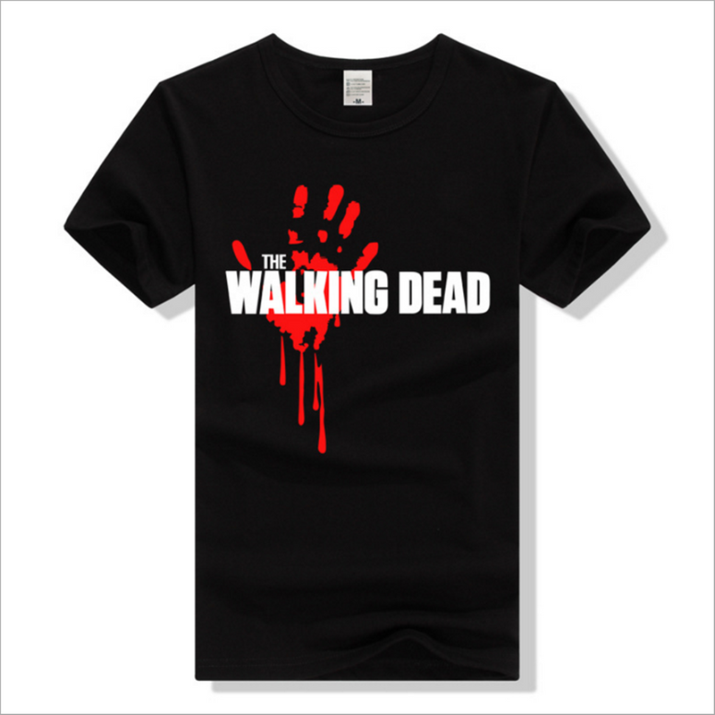 The Walking Dead Bloodspray Logo Short T-shirt