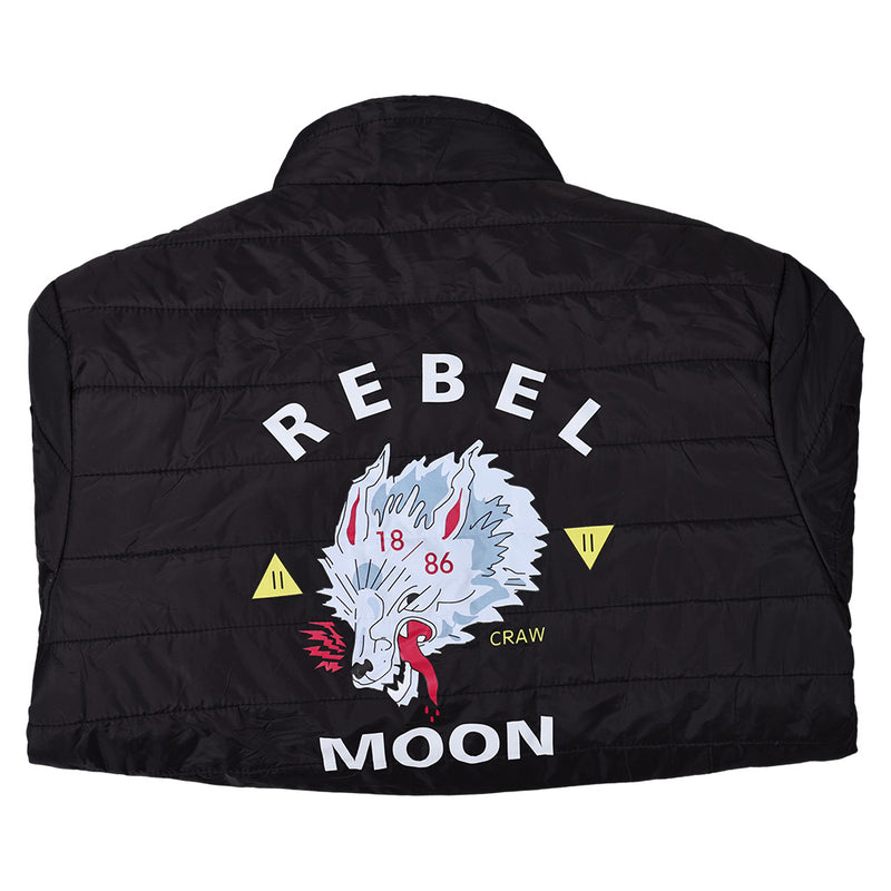 Rebel Moon 2023 Movie Black Coat Party Carnival Halloween Cosplay Costume