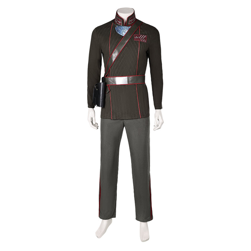 Rebel Moon: A Child of Fire Movie Balisarius Brown Outfit Party Carnival Halloween Cosplay Costume
