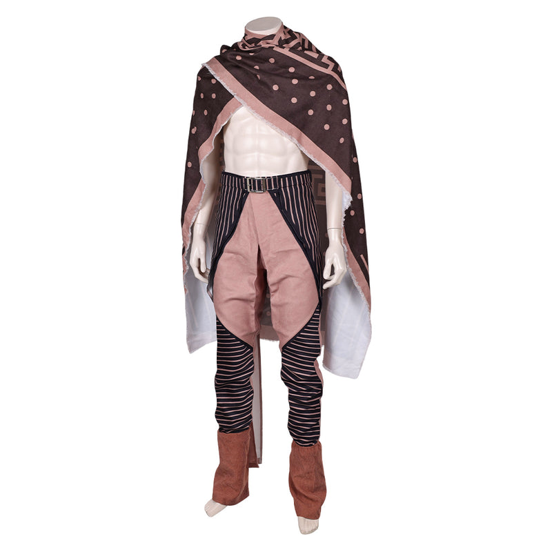 Rebel Moon: A Child of Fire Movie Tarak Decimus Brown Suit Party Carnival Halloween Cosplay Costume