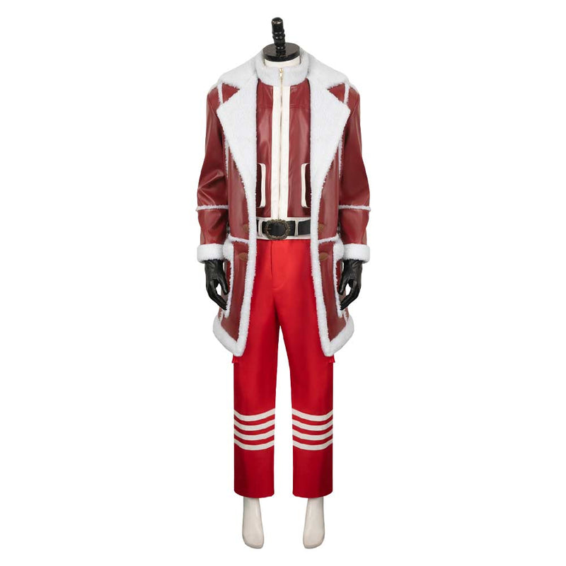 Red One Movie Santa Claus Christmas Outfits Halloween Party Carnival Cosplay Costume