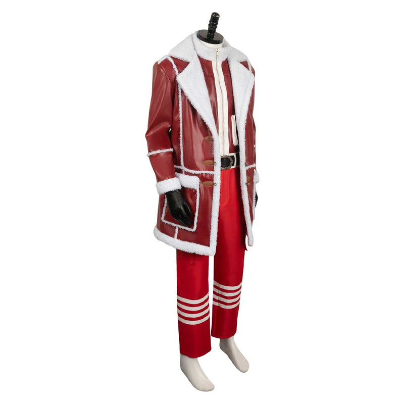 Red One Movie Santa Claus Christmas Outfits Halloween Party Carnival Cosplay Costume