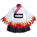 Rengoku Kyōjurō Women Maid Dress Outfits Halloween Party Suit Cosplay Costume