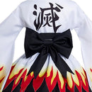 Rengoku Kyōjurō Women Maid Dress Outfits Halloween Party Suit Cosplay Costume