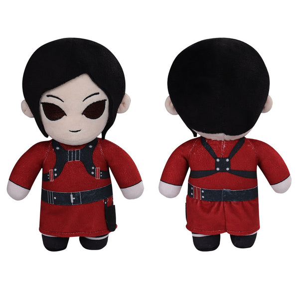 Resident Evil 4 Remake Game Ada Wong Original Design Cosplay Plush Toys Doll Soft Stuffed Dolls Mascot Birthday Xmas Gift