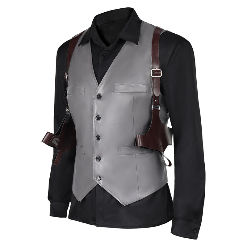 Resident Evil 4 Remake Game Wesker Halloween Party Carnival Cosplay Costume
