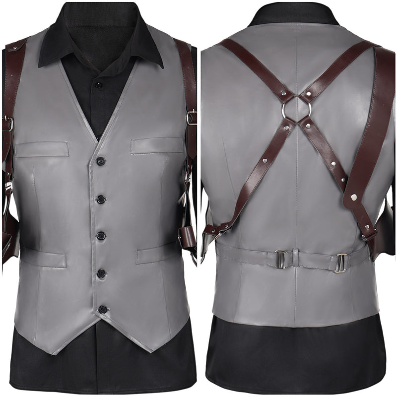 Resident Evil 4 Remake Game Wesker Halloween Party Carnival Cosplay Costume