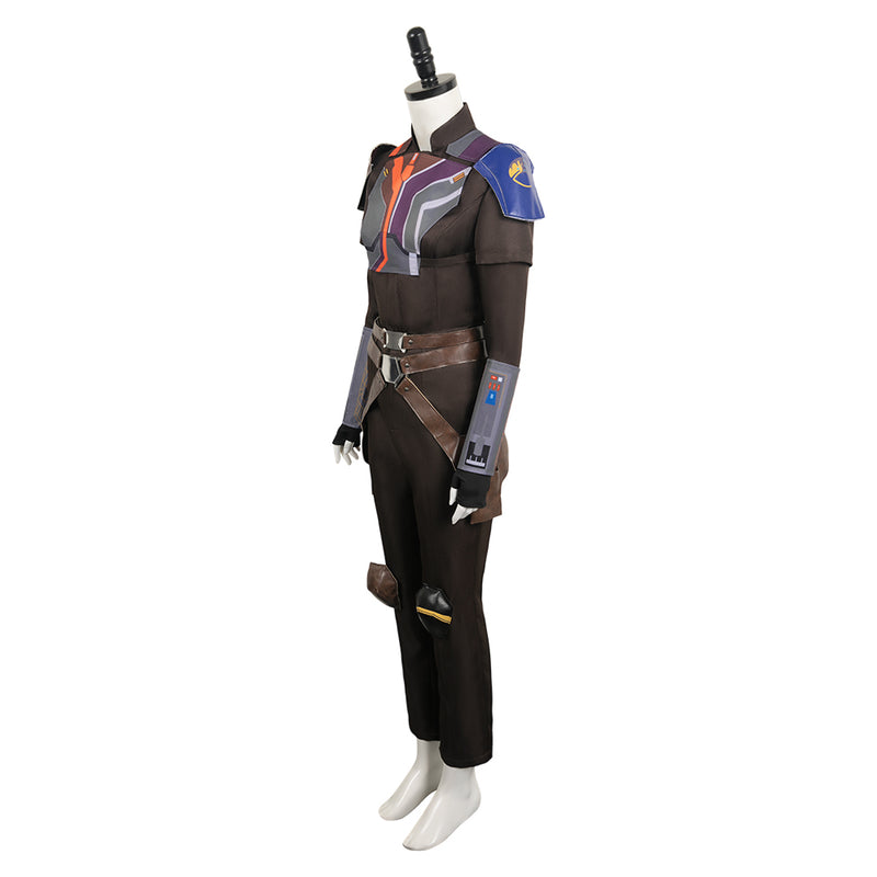 Sabine Wren Women Brown Suit Party Carnival Halloween Cosplay Costume