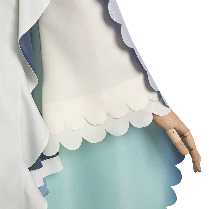 Shiro Seijo to Kuro Bokushi/Saint Cecilia and Pastor Lawrence White Women Outfits Party Carnival Halloween Cosplay Costume