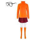 Scooby-Doo 2：Monsters Unleashed Movie Velma Halloween Party Carnival Cosplay Costume