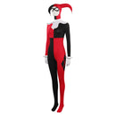 SCOOBY-DOO Harley Quinn Female Black and Red Set Jumpsuit Fashion Collocation Party Carnival Halloween Cosplay Costume