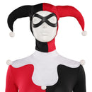 SCOOBY-DOO Harley Quinn Female Black and Red Set Jumpsuit Fashion Collocation Party Carnival Halloween Cosplay Costume