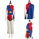 Sea of Stars Valere Red suit Female Party Carnival Halloween Cosplay Costume