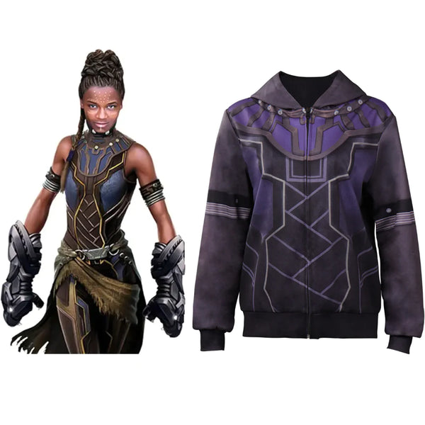 Black Panther: Wakanda Forever Shuri Original Design Cosplay Costume Hoodie Outfits