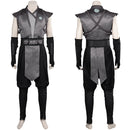 Mortal Kombat Tomas Vrbada /Smoke Gray Male Fighter Roleplay Jumpsui Party Carnival Halloween Cosplay Costume
