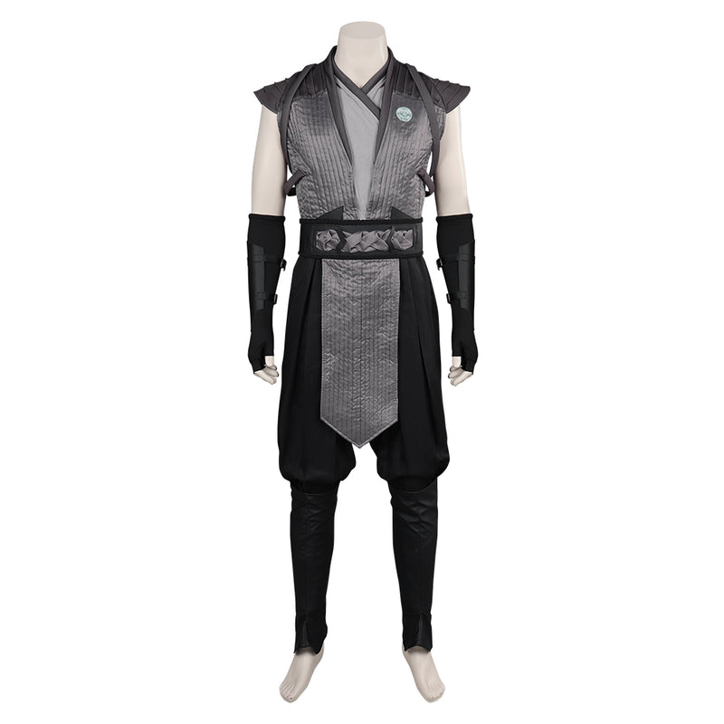 Mortal Kombat Tomas Vrbada /Smoke Gray Male Fighter Roleplay Jumpsui Party Carnival Halloween Cosplay Costume