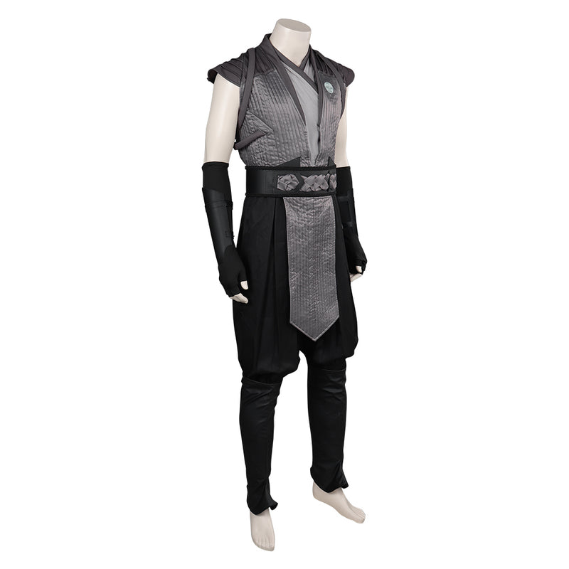 Mortal Kombat Tomas Vrbada /Smoke Gray Male Fighter Roleplay Jumpsuit